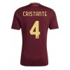 AS Roma Bryan Cristante #4 Heimtrikot 2024-25 Kurzarm